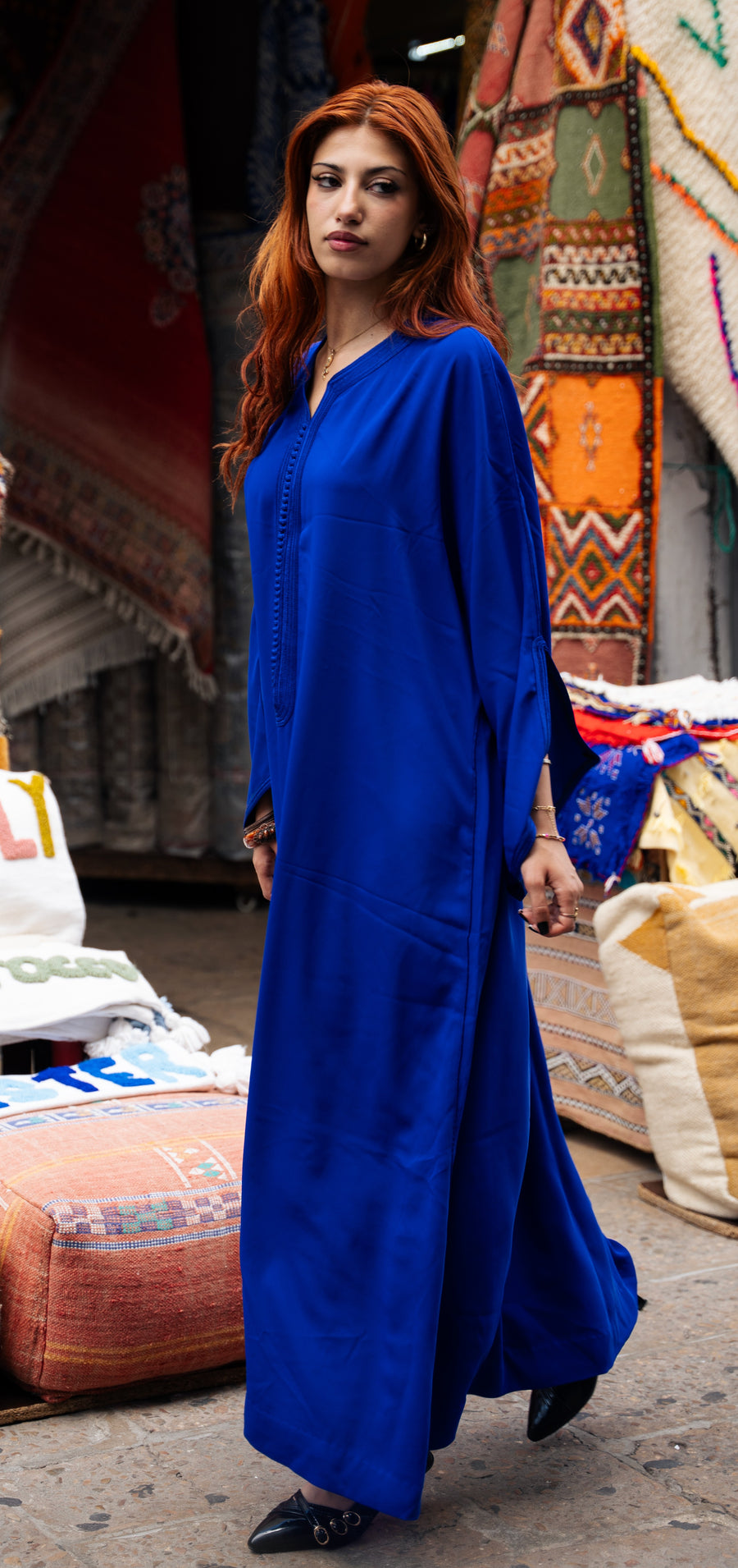 BELDI DRESS - NAVY