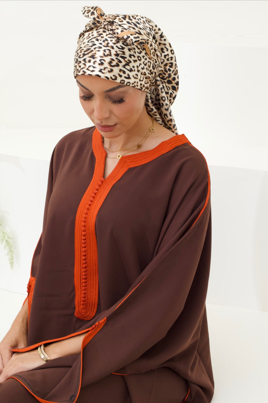 BELDI DRESS - TERRACOTA