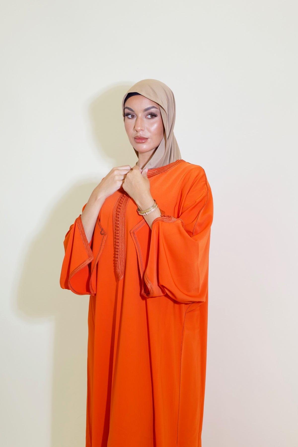BELDI DRESS - SAFFRON